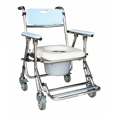 鋁合金收合式便椅(有輪)-YH121-3