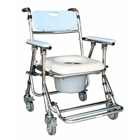 鋁合金收合式便椅(有輪)-YH121-3