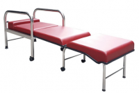 YH017-1 加寬型坐臥兩用陪伴床椅（不鏽鋼）
